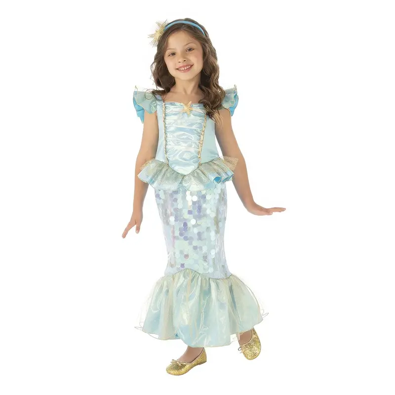 Mermaid-Themed Kids Costume For Small Sizes – Fantasy Dress-Up Outfit 1