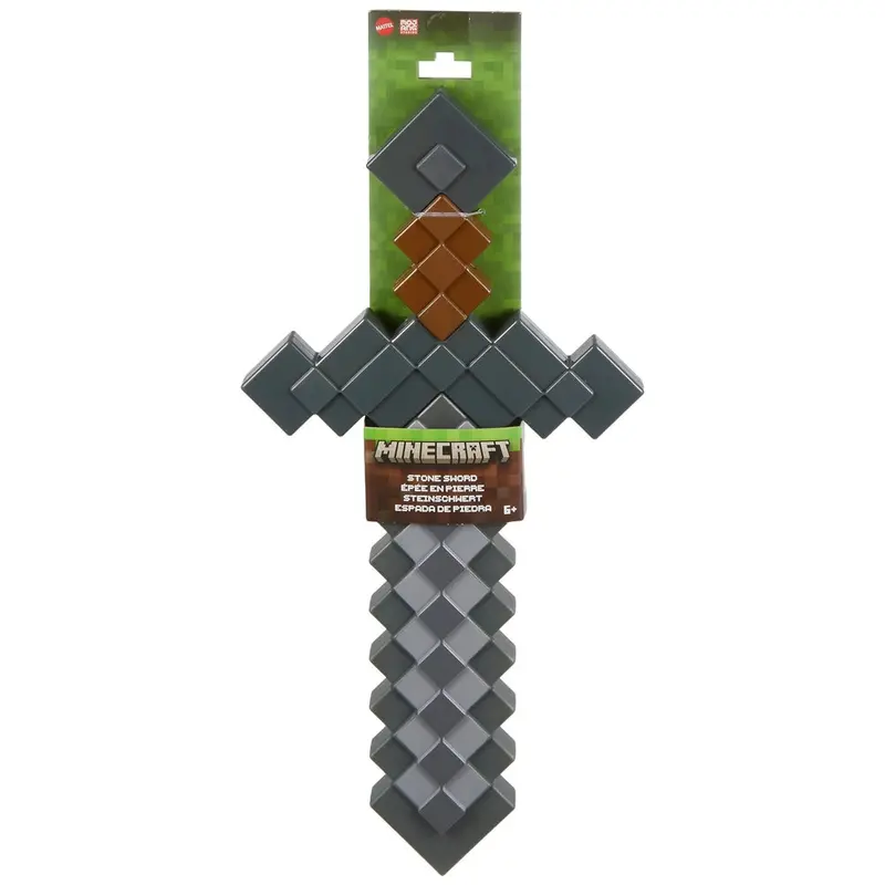 Minecraft Stone Sword Replica Toy – Collectible Play Item 1