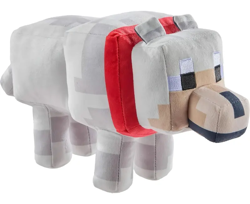 Minecraft Tamed Wolf Plush – 30 Cm 1
