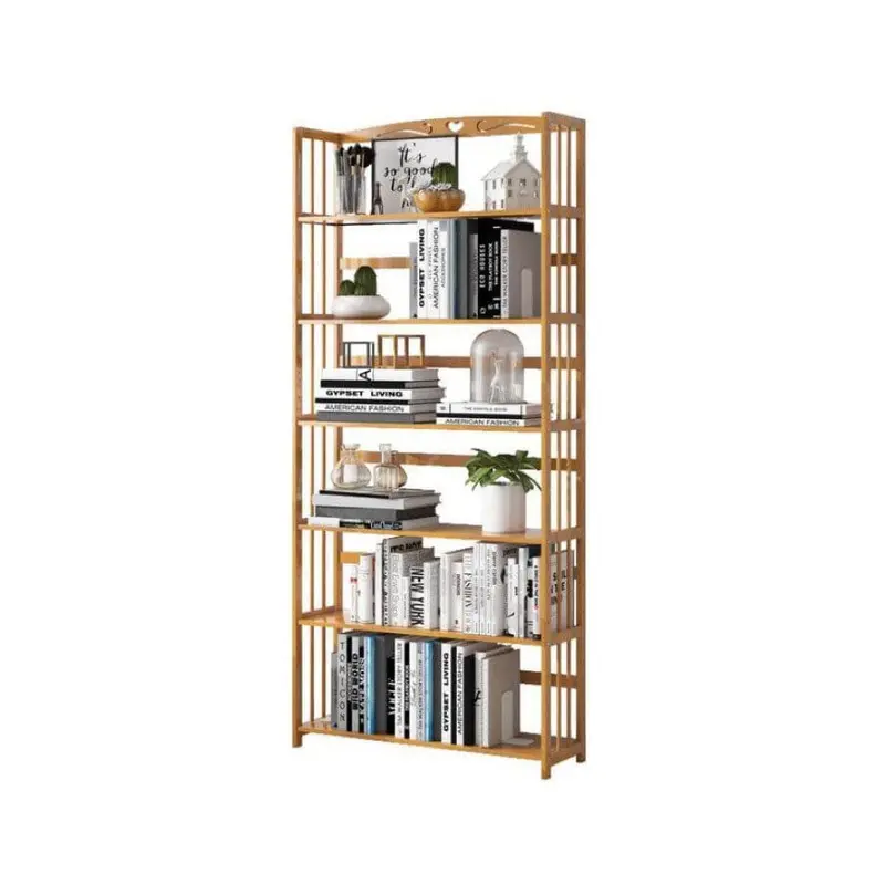 Minimalist Multi-Tier Bookshelf – Simple Modular Storage Shelf Unit 1