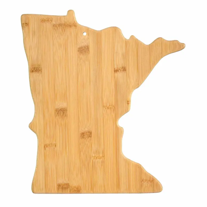 Minnesota Silhouette Cutting Board – 13.25" X 11.75" Midwest-Themed Prep Surface 1