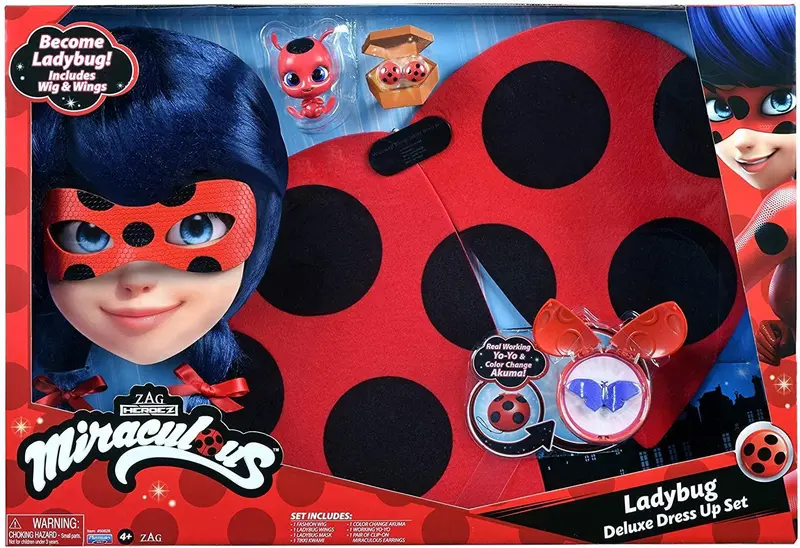 Miraculous Ladybug Deluxe Role-Play Set – Costume, Mask & Accessory Kit 1