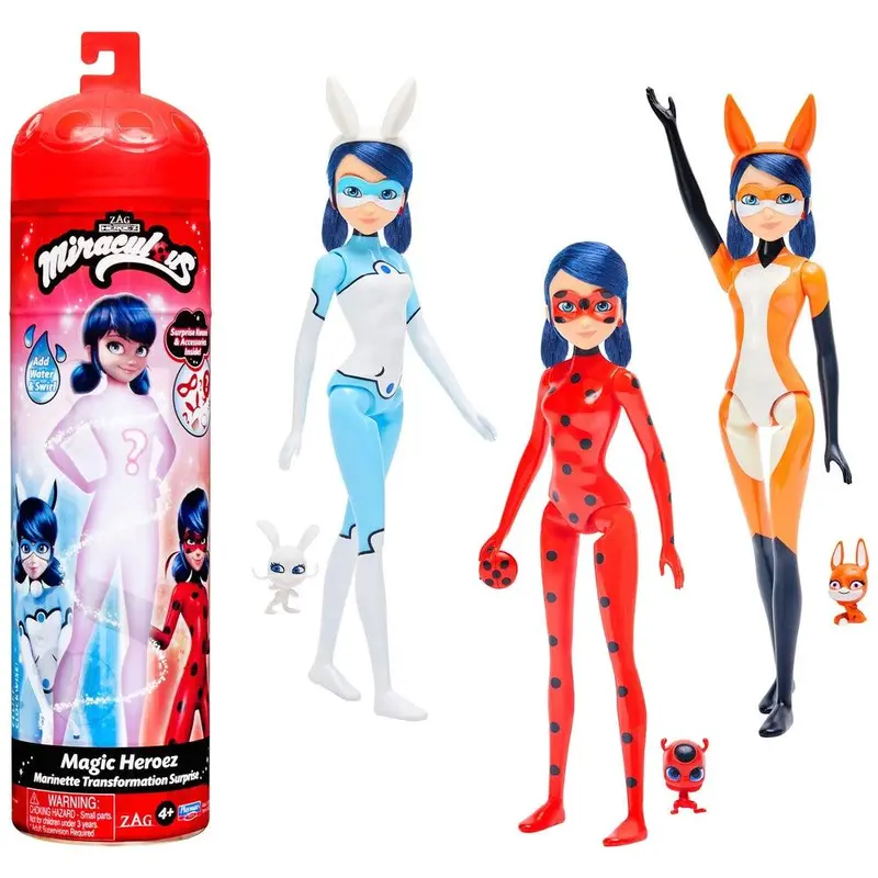 Miraculous Magic Heroez Reveal Doll Collection – Mixed Styles 1