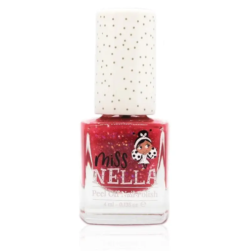 Miss Nella Sugar Hugs Glitter Peel-Off Nail Polish For Children (4Ml) 1