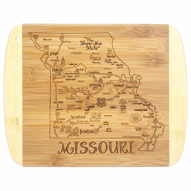 Missouri-Designed 11" X 8.75" Cutting Board – "A Slice Of Life" Collection 1