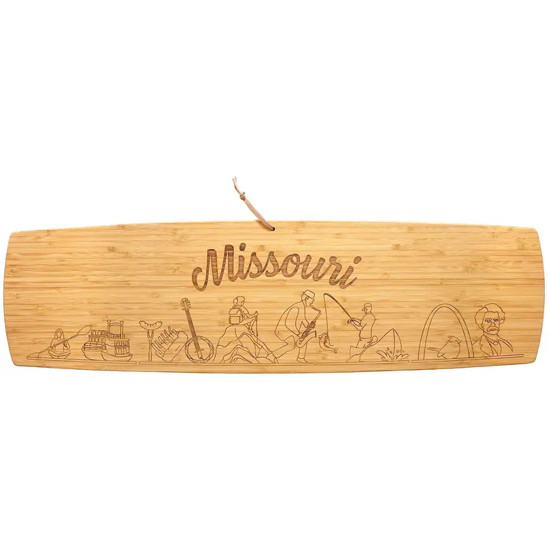 Missouri-Embossed Extra-Large Charcuterie Board (30" X 8.5") 1