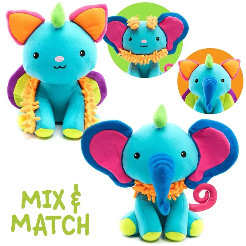 Mixaroo Learning Plush – Interactive Animal Sound & Color Toy 1