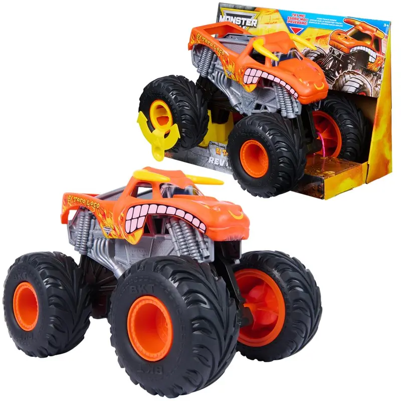 Monster Jam 1:18 Rev 'N Roar Motorized Toy Truck 1