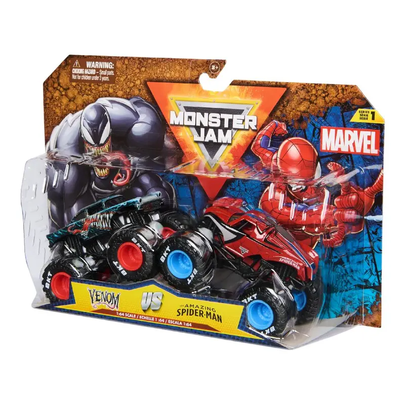 Monster Jam 1:64 Marvel-Themed Die-Cast Car 1