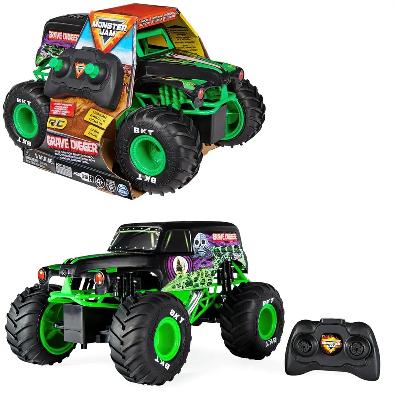 Monster Jam Grave Digger 1:15 Radio-Controlled Monster Truck 1