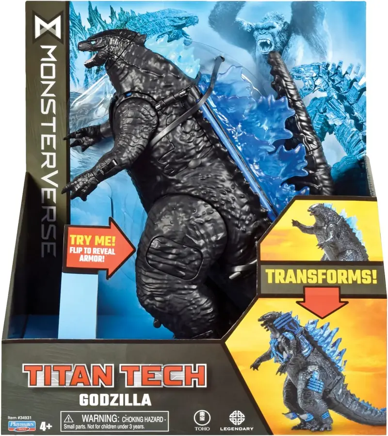 Monsterverse Godzilla Titan Tech Deluxe Convertible Figure 1