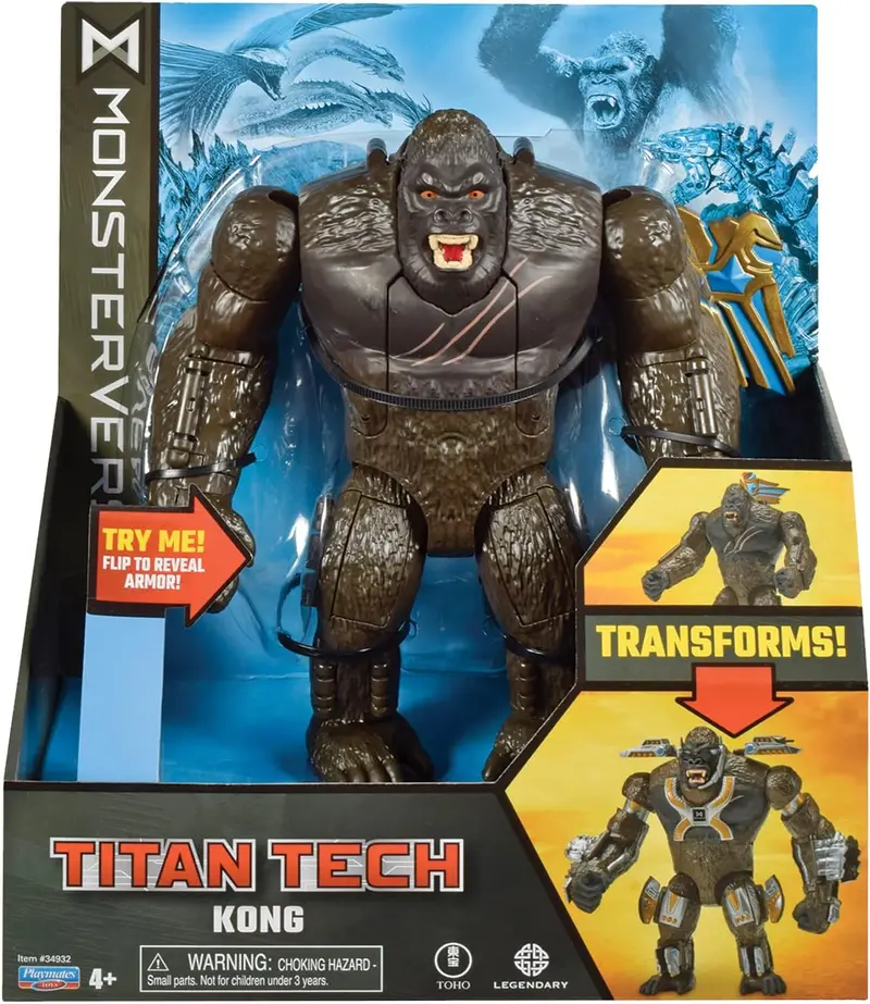 Monsterverse Kong Titan Tech Deluxe Transforming Action Figure 1