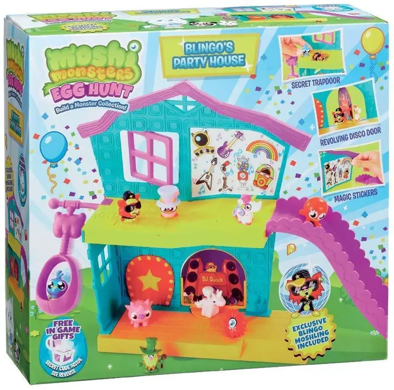 Moshi Monsters Blingos Party House – Playset With Lights & Sounds 1