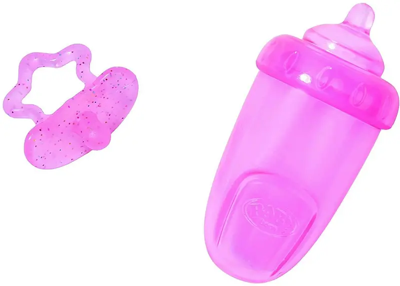 Mt Little Baby Born Bottle & Pacifier Set – Realistic Feeding Accessory Pack 1