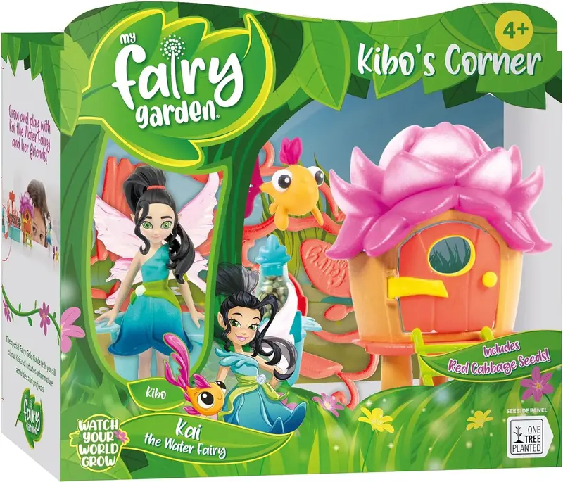 My Fairy Garden Kibos Corner Fairy-Themed Playset 1