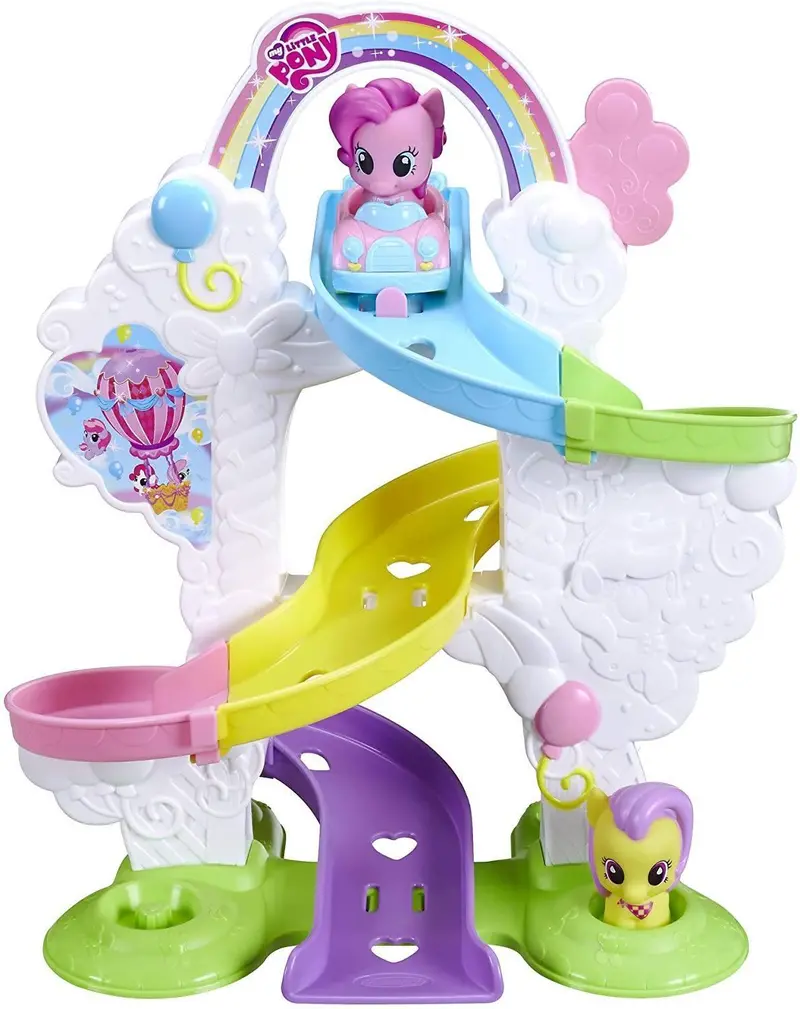 My Little Pony Pinkie Pie Ride 'N Slide Ramp – Playset With Sliding Action And Pony Figure 1