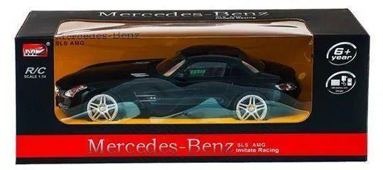 Mz Mercedes-Benz Sls Amg Remote-Controlled Rc Car – Black 1