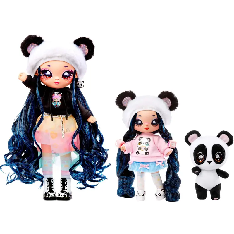 Na! Na! Na! Surprise Soft Panda Family – Huggable Plush Doll Set 1