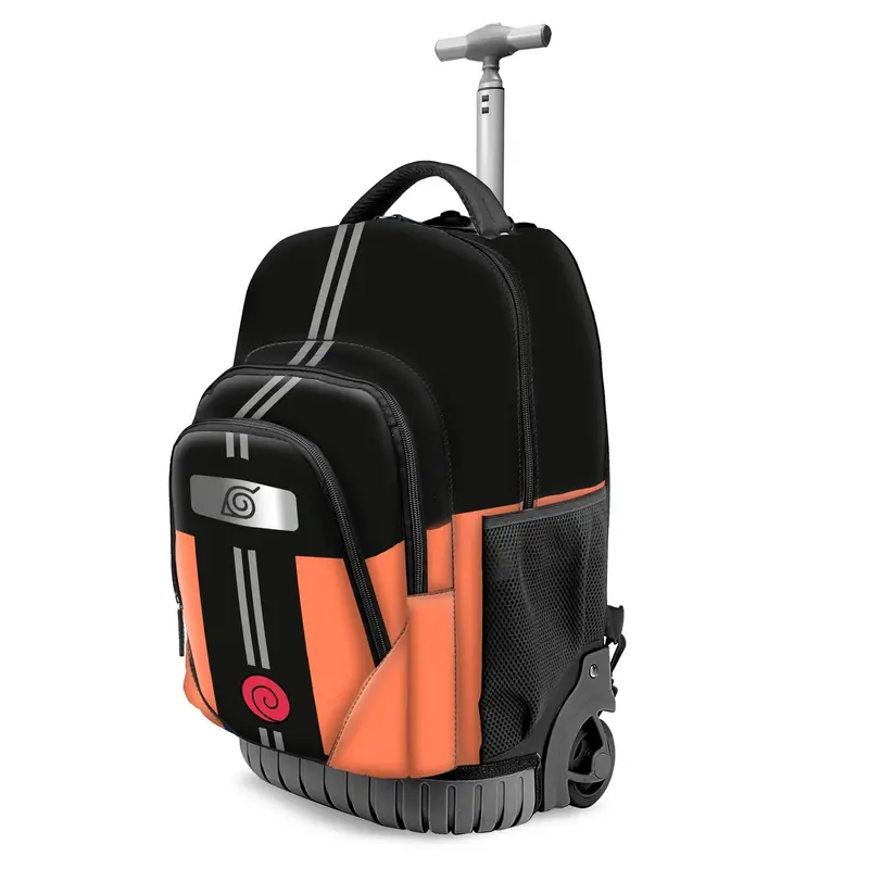 Naruto Multicolor Fan Gts Rolling Backpack – Dress Theme 1