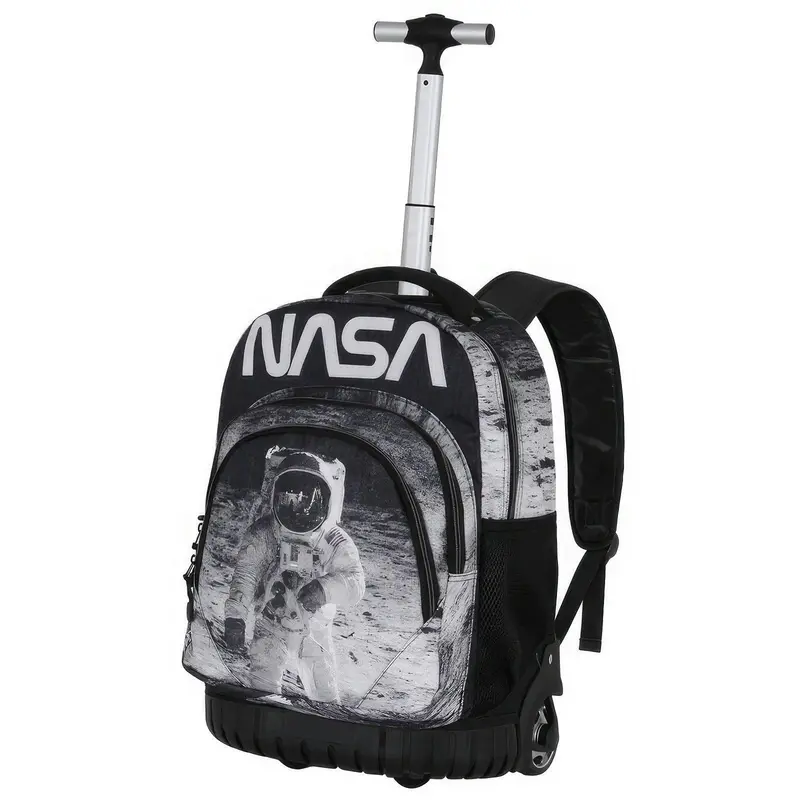 Nasa Astronaut Rolling Backpack – 47Cm Space-Themed Trolley Bag For School 1