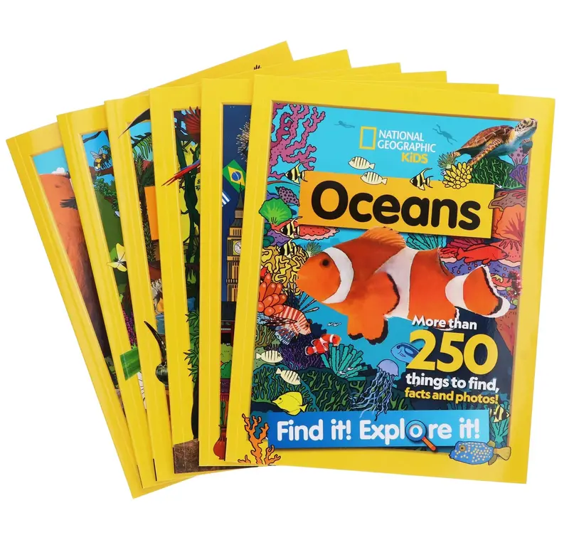 National Geographic Kids Find It! Explore It! Nonfiction Book Collection 1