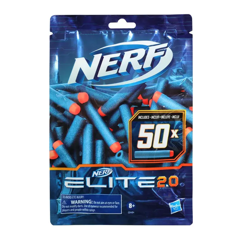 Nerf Elite 2.0 Commander Rd-6 Blaster With 50-Dart Refill Pack 1