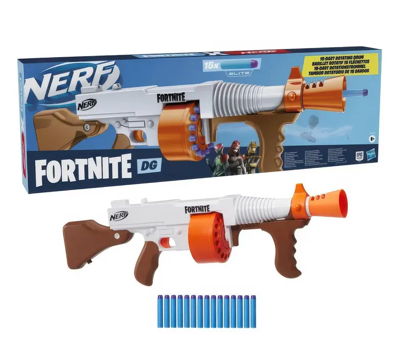 Nerf Fortnite Dg Blaster Toy With 15 Darts – Compact Dart Blaster 1