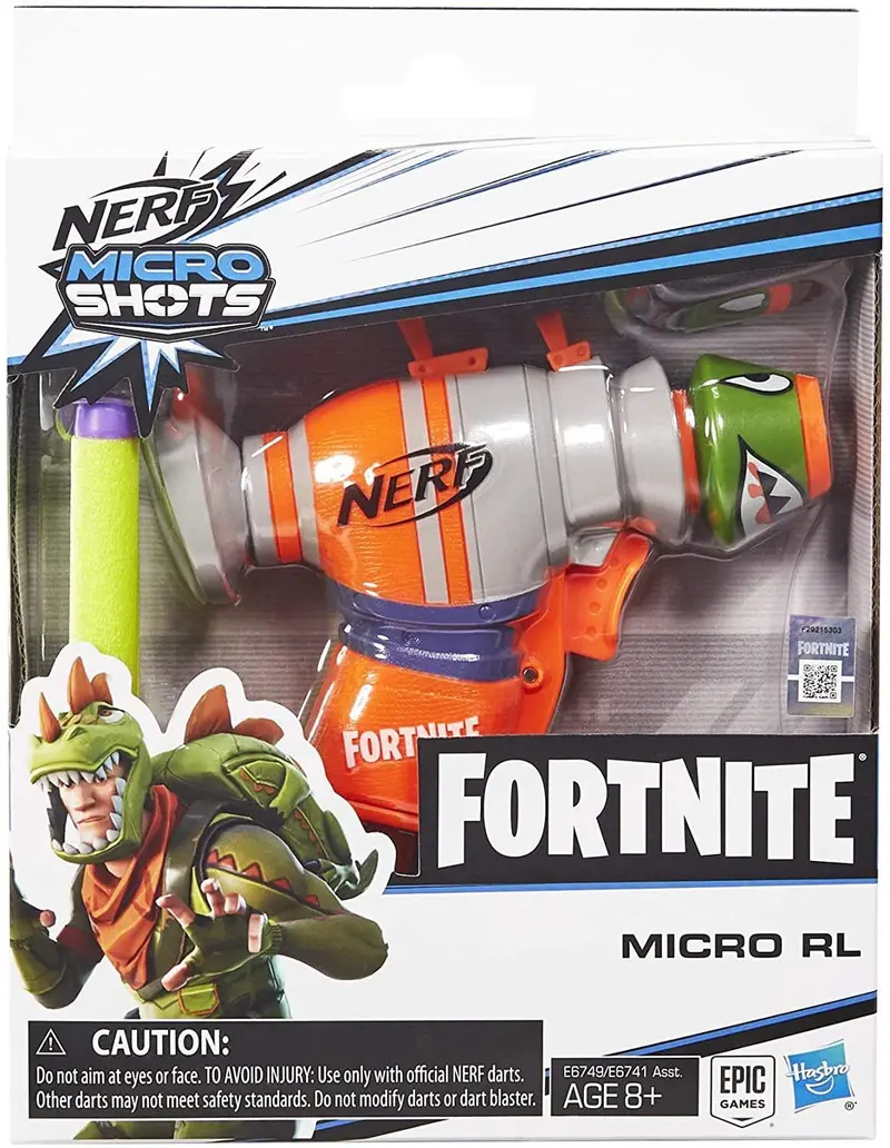 Nerf Fortnite Microshots Dart Blaster – Compact 6749 Launcher 1
