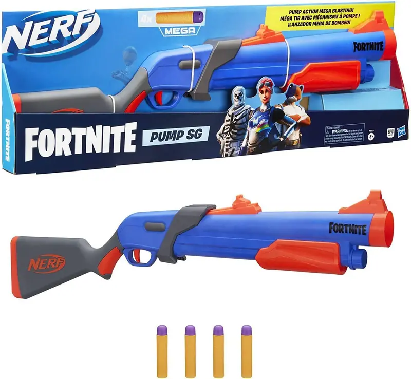 Nerf Fortnite Pump-Action Blaster Toy 1