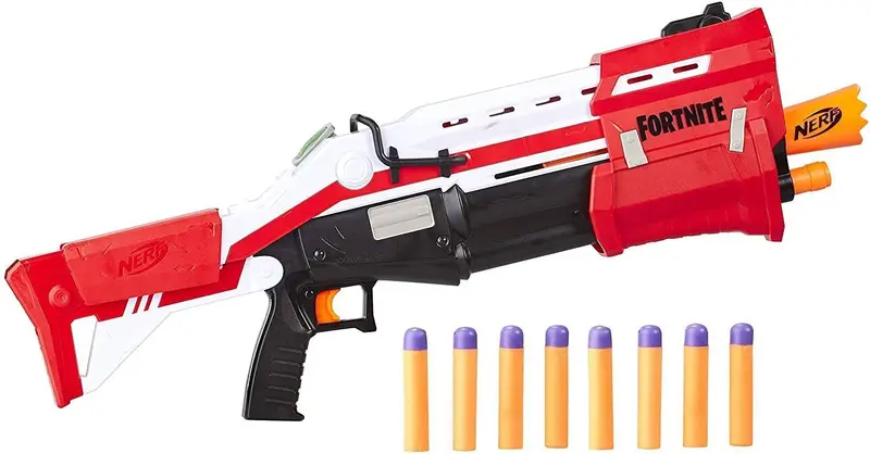 Nerf Fortnite Ts Pump-Action Blaster With Dart Refills 1