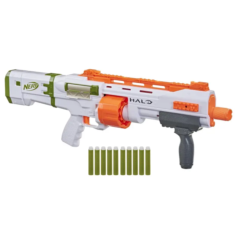 Nerf Halo Bulldog Sg Pump-Action Dart Blaster 1