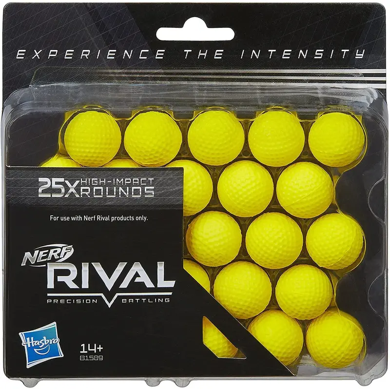 Nerf Rival 25-Round Ammo Refill Pack – Compatible With Rival Blasters 1