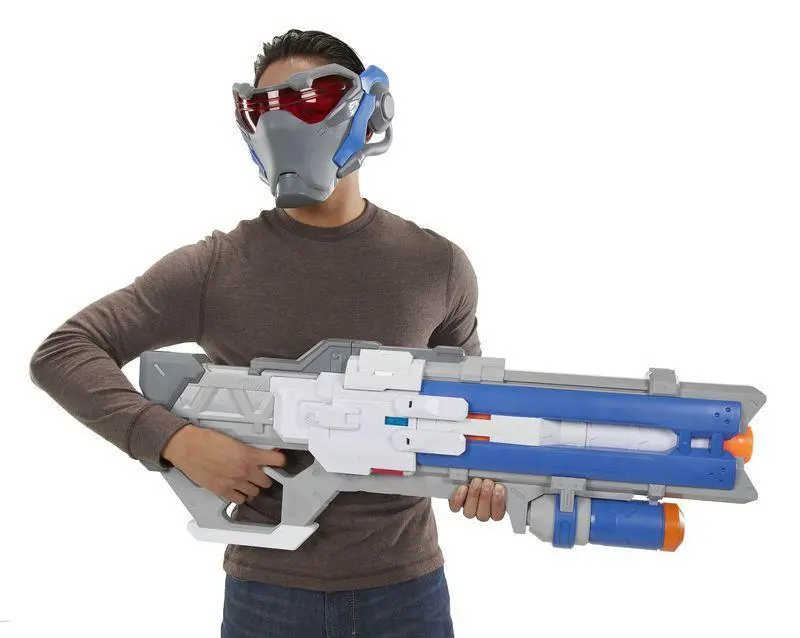 Nerf Rival Overwatch Soldier: 76 Blaster With Targeting Visor 1