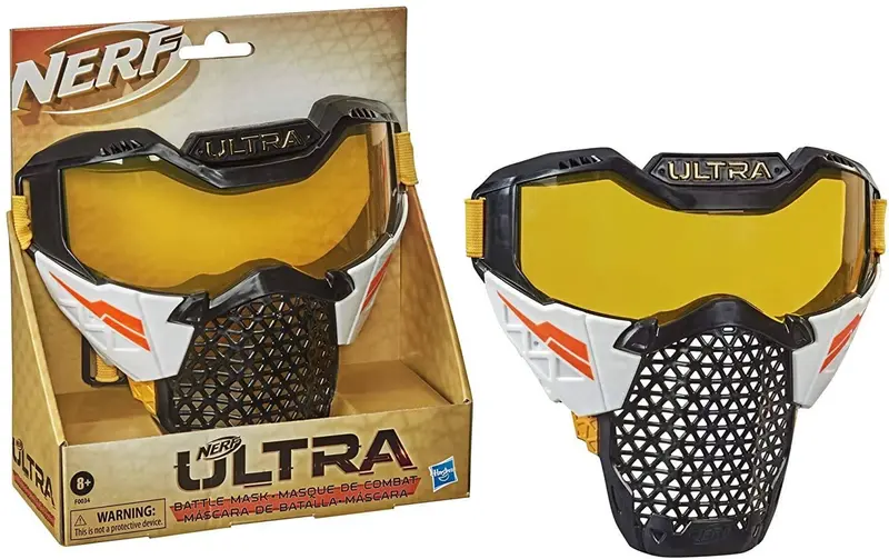 Nerf Ultra Battle Mask – Tactical-Themed Face Shield Accessory 1