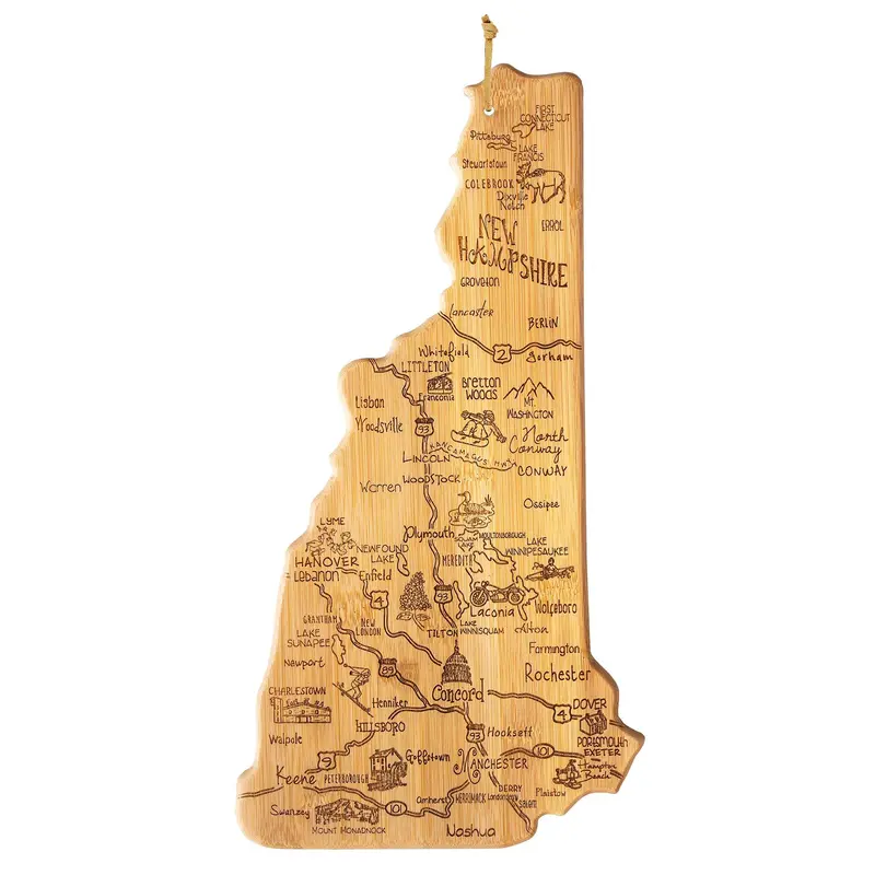 New Hampshire Country Cutting Board – 9" X 17" 1