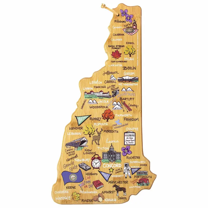 New Hampshire Forest-Style Cutting Board Designed By Fish Kiss 1