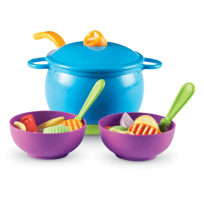 New Sprouts Soup'S On! Pretend Play Cooking Set – Learning Resources Food-Themed Imaginative Kit 1