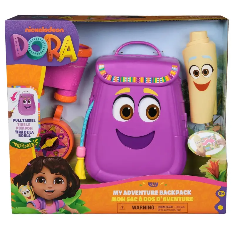 Nickelodeon Dora Adventure Backpack Set With Themed Accessories 1