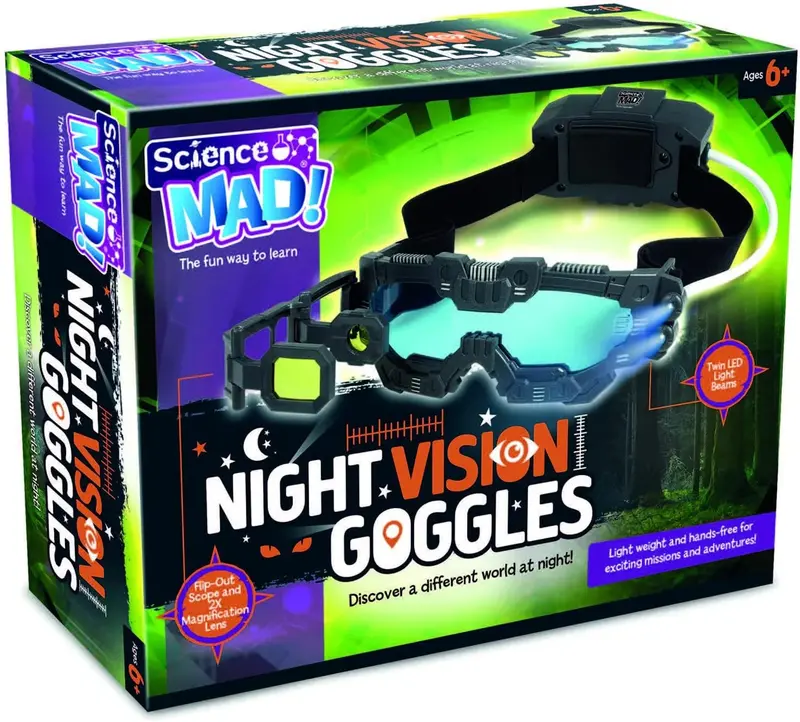 Night Vision Goggles For Kids – Science Mad Exploration Accessory 1