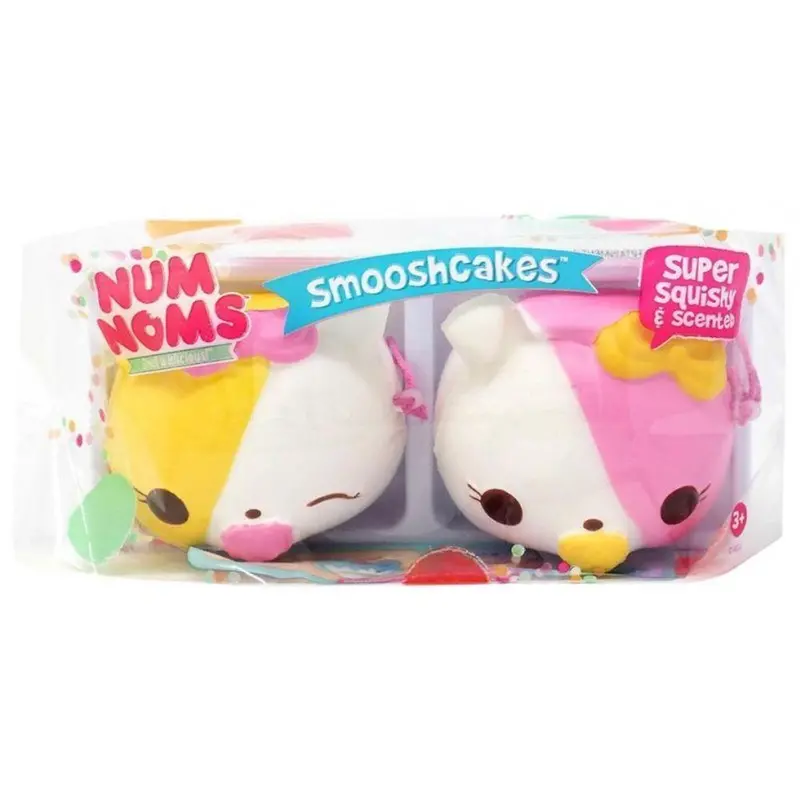 Num Noms Smooshcakes Twin Pack – Squeeze-And-Shape Candy-Themed Play Treats 1
