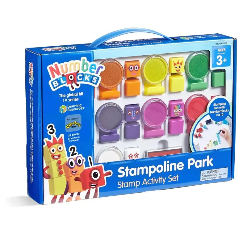 Numberblocks Stampoline Park Stamp & Learn Activity Kit 1