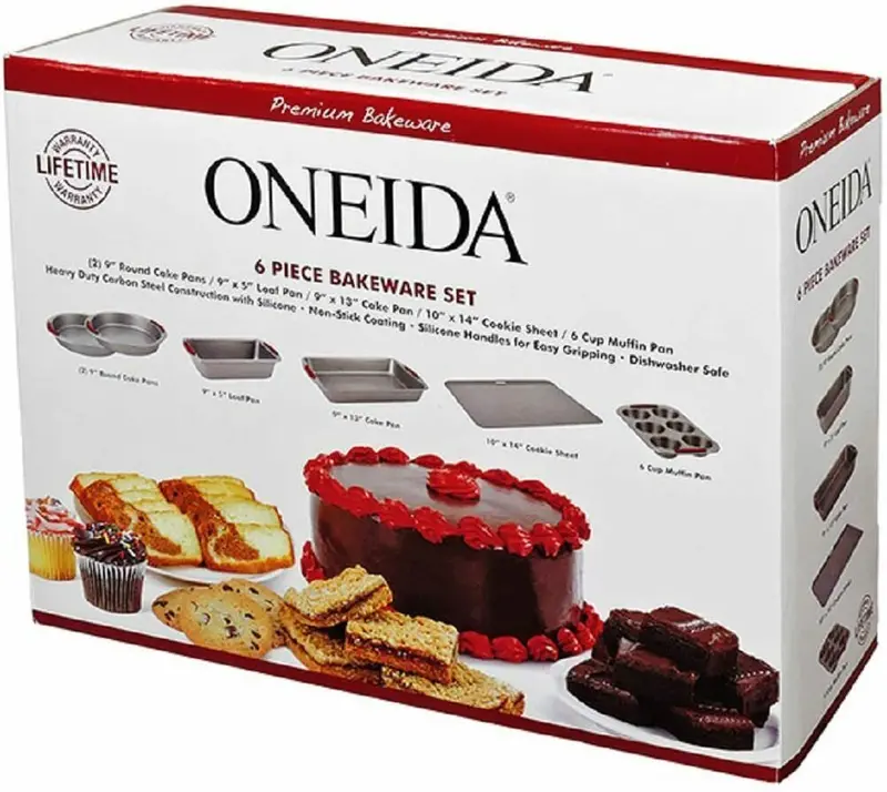 Oneida 6-Piece Bakeware Set – Premium Kitchen Essentials 1