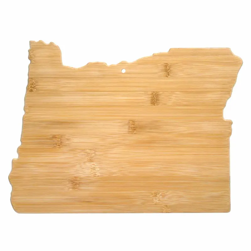 Oregon Natural Edge Cutting Board – 14.5" X 10.75" Artisan Wood Board 1