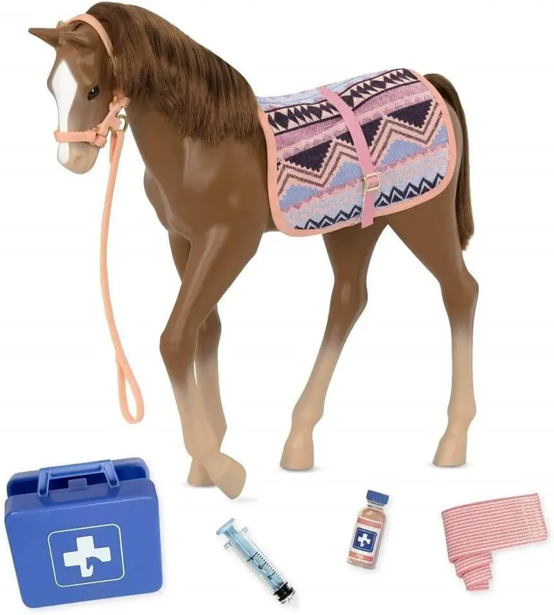 Our Generation 30Cm Chestnut Foal Doll Pony – Caramelle 1