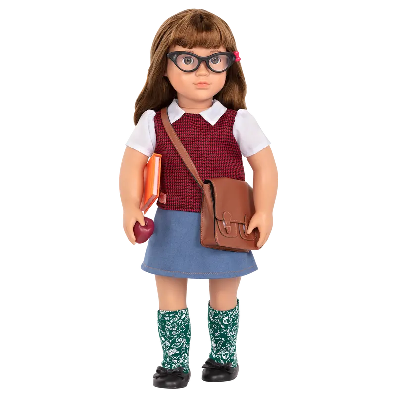 Our Generation 46Cm School Teacher Doll With Classroom-Themed Outfit 1