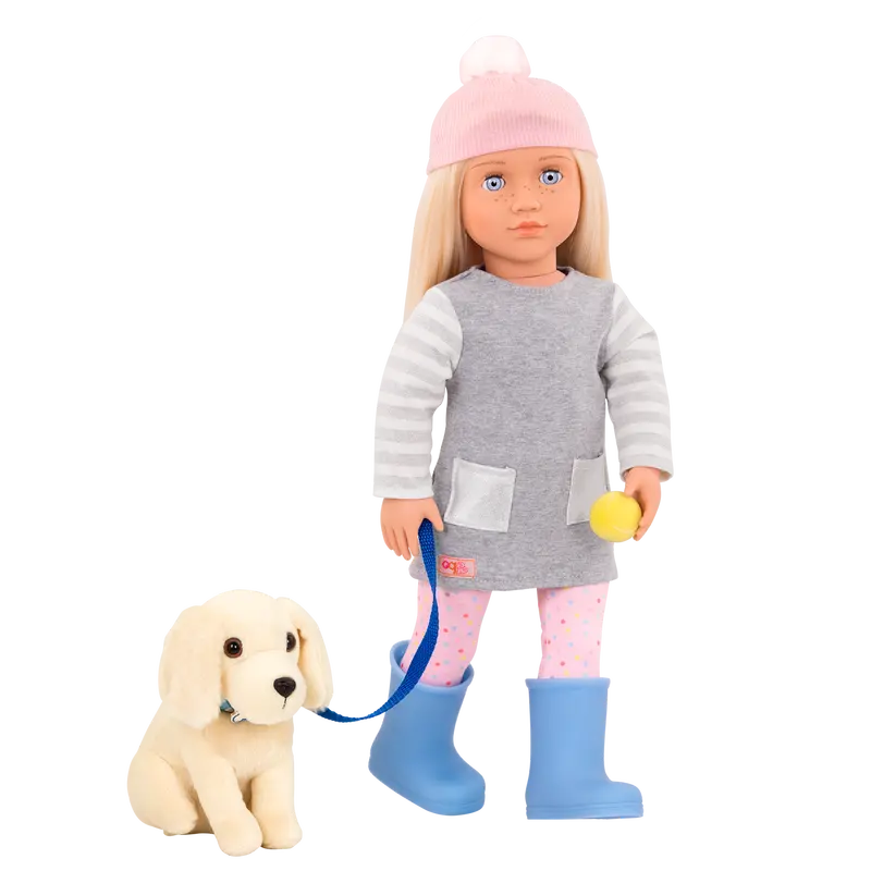 Our Generation Megan Doll And Pet Companion Set – 46Cm 1