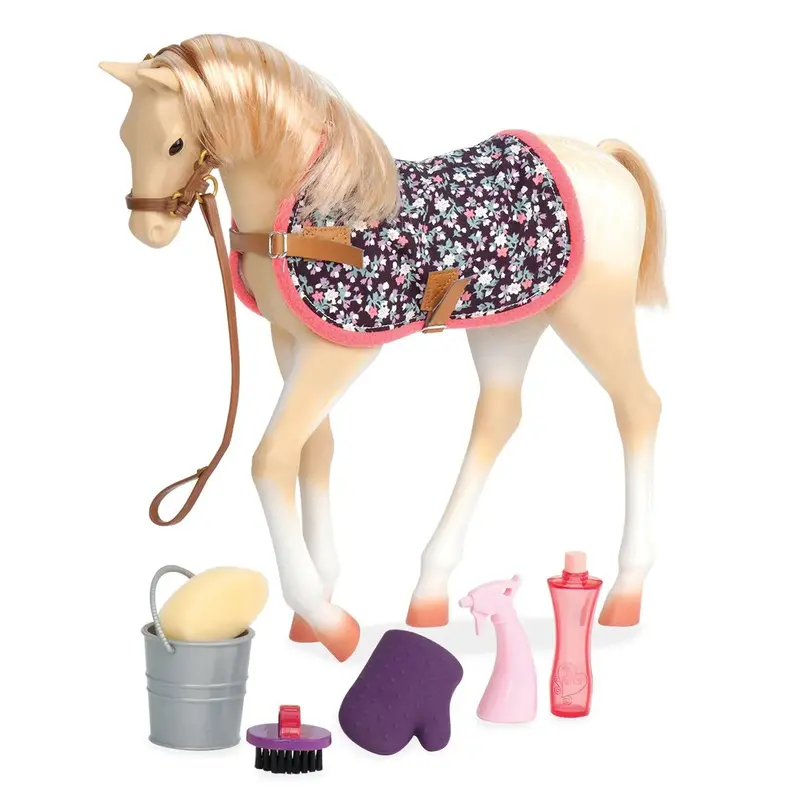 Our Generation Palomino Foal – 30Cm Realistic Horse Companion Toy 1