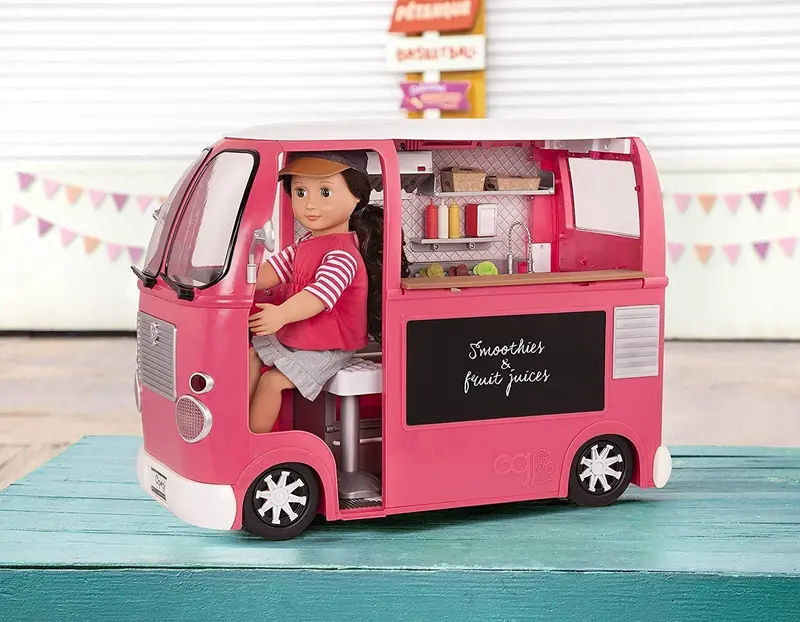 Our Generation Pink Food Truck Accessory – Bd37969Z 1