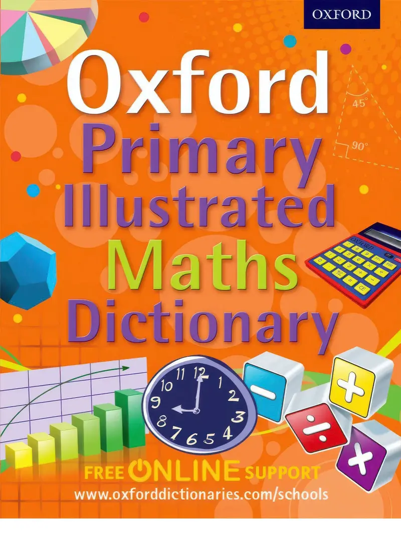Oxford Primary Maths Dictionary – Illustrated Softcover Reference 1