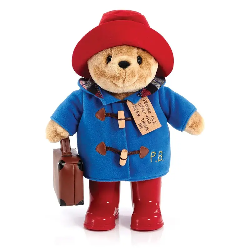 Paddington Bear Soft Toy With Boots And Carry Case – 34 Cm 1